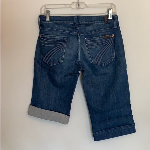 7 For All Mankind denim shorts, size 26 - Picture 2 of 7